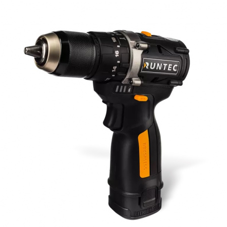 RUNTEC PRO Дрель-шуруповерт ударная аккумуляторная 13 мм 16 В 45 Нм 2000 об/мин 31500 уд/мин 2*2 Ач 