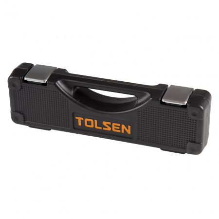 TOLSEN Динамометрический ключ 3/8", 10-60 Нм, для левой и правой резьбы, кейс