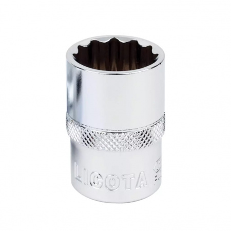 Licota Головка торцевая 12-гранная 1/2", 19/32", длина 38 мм
