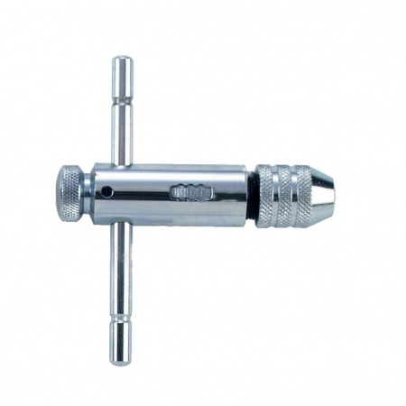 FORCE Держатель метчиков Т-образный с цанговым зажимом 1/8"-1/4" (3-6 мм) L250 мм