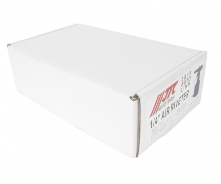 JTC Заклепочник 1/4" пневматический, шток 16мм, 170х77х277мм 