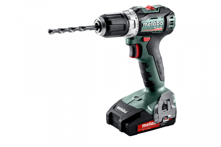 Metabo Аккумуляторная дрель-шуруповерт BS 18 L BL, 1.5-13 мм, 18 В, 60 Нм, 1850 об/мин 2х2 Ач, кейс
