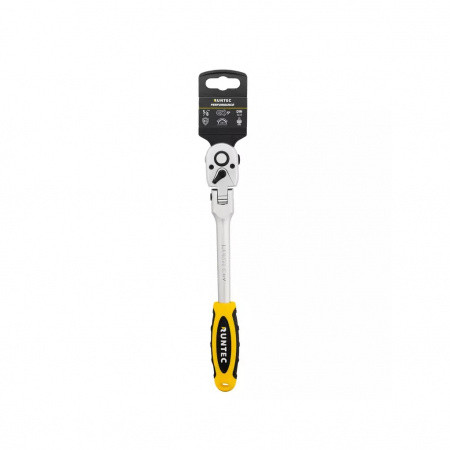RUNTEC Трещотка шарнирная 3/8", 72 зубца, CrV, длина 265 мм