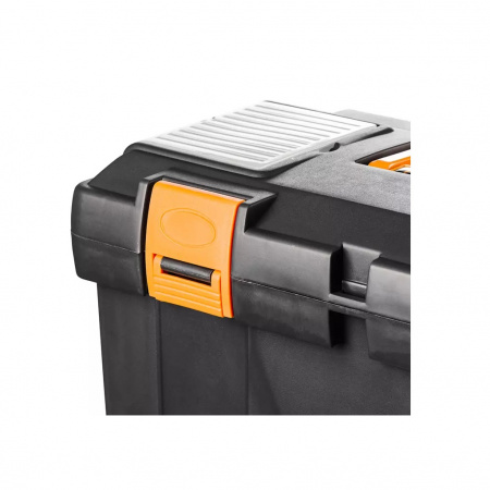 RUNTEC Ящик инструментальный пластиковый с органайзером, средний, 450х243х210 мм