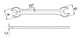 Дело Техники Ключ рожковый 10×12 мм