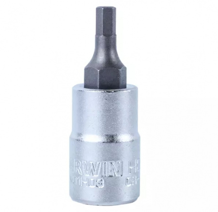 GARWIN Головка торцевая с шестигранной вставкой 1/4" 4 мм