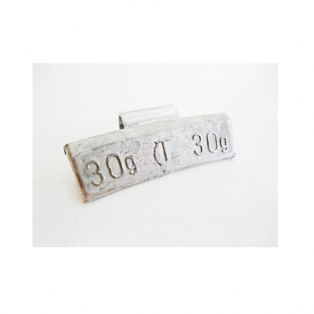 Груз балансировочный 30 грамм, литой диск, (100 штук).