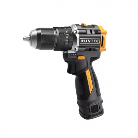 RUNTEC PRO Дрель-шуруповерт ударная аккумуляторная 13 мм 16 В 50 Нм 2000 об/мин 28800 уд/мин 2*2 Ач