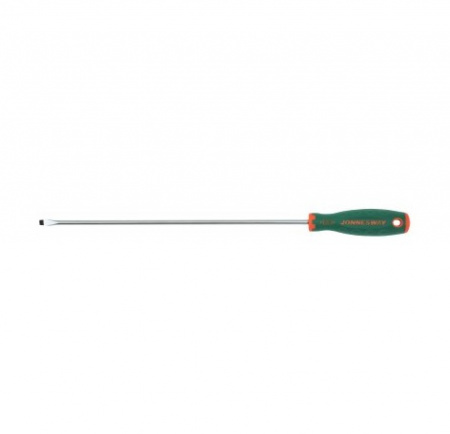Jonnesway Отвертка стержневая шлицевая ANTI-SLIP GRIP, SL5.5х300 мм