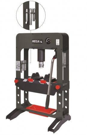 MEGA PRS15_grey Пресс 15 т. настольный с ручным приводом