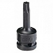FORCE Головка-бита ударная TORX 1/2"DR удлиненная T45 L=60 мм