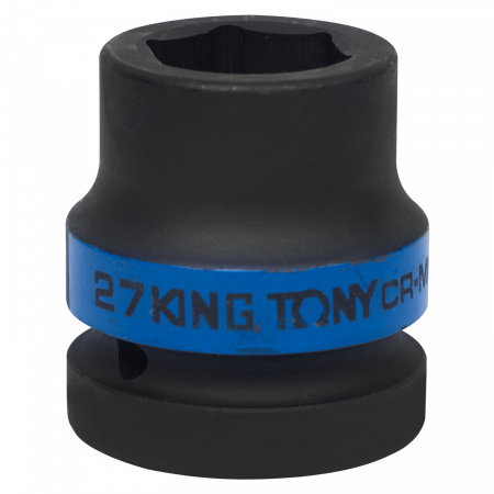 KING TONY Головка торцевая ударная шестигранная 1", 27 мм