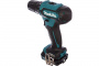 Makita Аккумуляторная дрель 10 мм, 12В, 30 Нм, 1700 об/мин, 2х2Ач, Li-ion(слайдер)