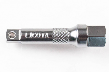 Licota Удлинитель 1/4", длина 75 мм, с шариковым фиксатором, шестигранное основание