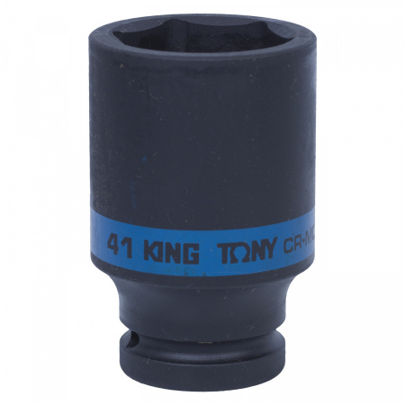 KING TONY Головка торцевая ударная глубокая шестигранная 3/4", 41 мм 643541M