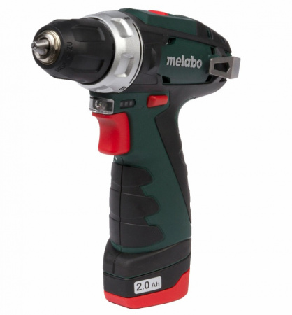 Metabo PowerMaxx BS Дрель-шуруповерт аккумуляторная, 12 В Li-ion 2х2 Ач