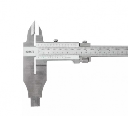 ASIMETO Штангенциркуль нониусный с ножевидными измерительными губками 0,05 мм, 0-500 мм
