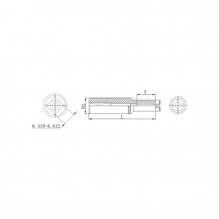 Thorvik Головка торцевая глубокая 12-гранная 1/2"DR, 11 мм