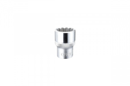 FORCE Головка торцевая 19 мм 1/2" Splain глубокая L77 мм