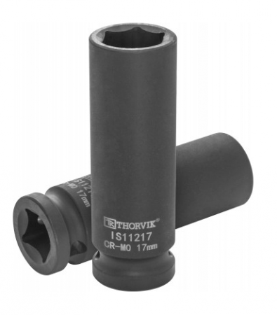 Thorvik Головка торцевая ударная глубокая 1/2"DR, 17 мм