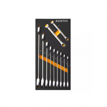 RUNTEC Тележка инструментальная 12 полочная Performance с комплектом инструмента, 273 предмета