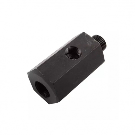 ТЕХРИМ Адаптер для манометра; 700 бар; 1/4"-внут, 3/8"-внут, 3/8"-нар
