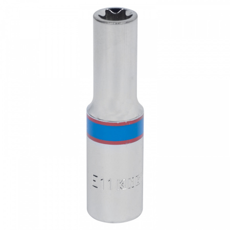 KING TONY Головка торцевая TORX Е-стандарт 3/8", E11, L = 63 мм