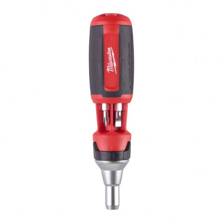 MILWAUKEE Отвертка универсальная с трещоткой 9 в 1, HEX 1/4", биты PH, PZ, TX, SL