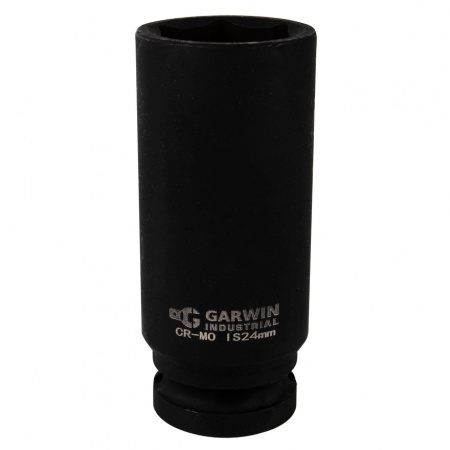GARWIN PRO Головка, 1/2", 27 мм, торцевая, 6-гранная, ударная, глубокая