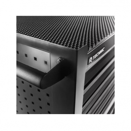 RUNTEC Тележка инструментальная 7 полочная Standart серая TECHNIC