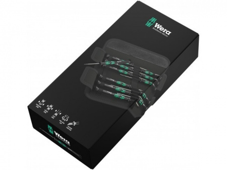 WERA Набор отверток Kraftform Micro-Set/12 SB 1, для электроники 073675