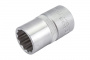 FORCE Головка торцевая 1/2" 12-гранная 15 мм L=38 мм