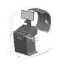SIVIK Балансировочный станок GALAXY PLUS СБМП-60/3D Л Серый RAL7016