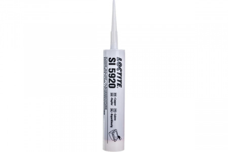 LOCTITE SI 5920 300ML Силиконовый нейтральный герметик, высокотемпературный, цвет-Медный
