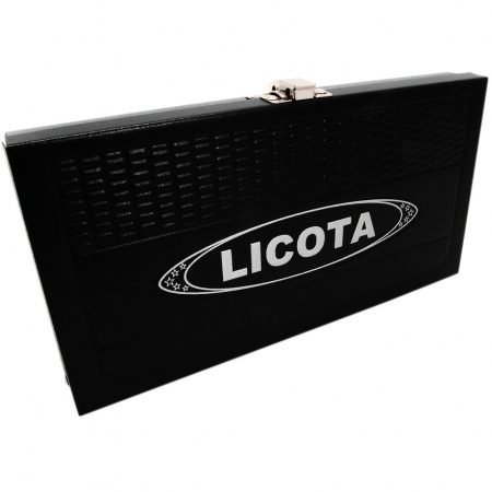 Licota Набор торцевых головок 1/4", головки, биты, трещотка, 52 предмета