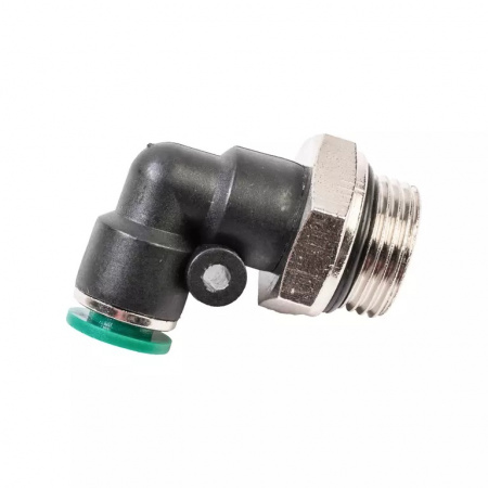 GARWIN PRO Уголок M3/8" цанга 6 мм, с уплотнением, пластм. корпус