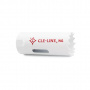 CLE-LINE Коронка биметаллическая 45 мм, HSS-Co8, 4/6 TPI, Lap 48 мм