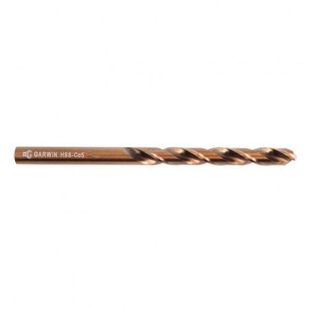 GARWIN INDUSTRIAL Сверло спиральное по металлу 1 мм, DIN 338, HSS-Co5, 5xD, 135°, HA, тип UNI
