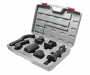 JTC Набор оправок рихтовочных прорезиненных в кейсе 7 предметов