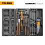 TOLSEN Набор инструментов 239 предметов, "CHAMPION", в черной тележке + динамометрический ключ