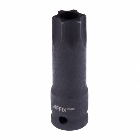 AFFIX Насадка (бита) торцевая 1/2", TORX TR, T100H, L=78 мм, для шкива распредвала