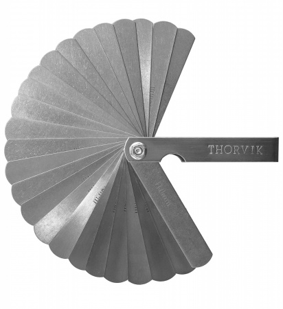 Thorvik Комплект щупов 25 пластин 0.04-1мм