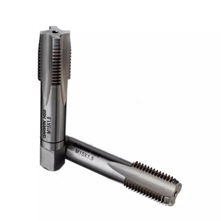 GARWIN INDUSTRIAL Метчики ручные M15x1.5, DIN 2181, HSS, 6H, комплект из 2 штук