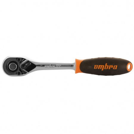 OMBRA Рукоятка трещоточная 1/4"DR, 72 зубца, 140 мм