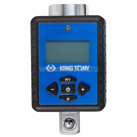 KING TONY Электронный динамометрический адаптер 1/2", 40-200 Нм, кейс