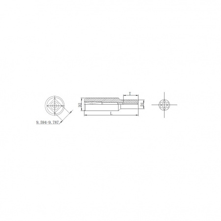 Thorvik Головка торцевая глубокая 3/8"DR, внешний TORX®, Е11