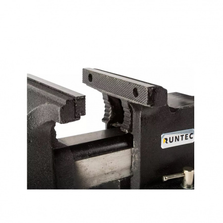 RUNTEC Тиски слесарные стальные с поворотным механизмом, 150 мм