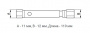 Дело Техники Ключ трубчатый штампованный 8х9мм