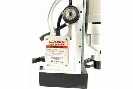 CROWN CT32042 BMC Станок сверлильный магнитный 1700 Вт, 650 об/мин, 220 В, кейс
