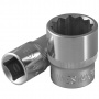 JONNESWAY Головка торцевая 12-гранная 1/2"DR, 27 мм